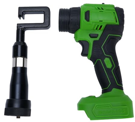 Elektrische Nietzange, 360 Grad Rotatable Head Punch -Werkzeug für Baustahl, Lithiumleuchterstahlkielzange mit BL1850B für BL1840B BL1830B
