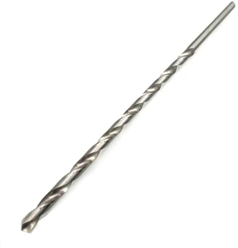 WHARGTSL 200mm Extra Long Twist Drill Bits High Speed Steel Drill Bits Hole Saw Cutter For Wood Steel Metal Alloy Drilling 2-10mm(3.5x200mm)
