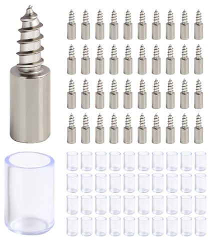 40 unidades de soportes para estantes con protección de goma, soportes autorroscantes para muebles, armarios, estanterías, enfriadores de vino, soportes para estantes