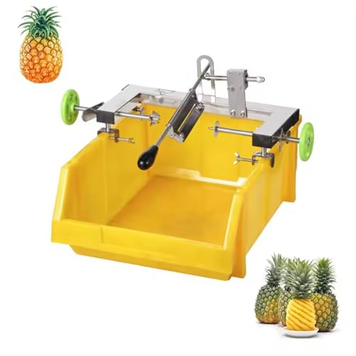 Macchina for sbucciare l'ananas, levatorsoli commerciale for ananas con spaziatura regolabile 30-37 cm, for supermercati