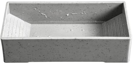 Generico per L'acqua per Tartarughe - 16,5x4,5x8 Cm Piscina Adatta per Il Bagno delle Tartarughe Terrestri | Habitat per Ammollo E Alimentazione | da Bagno Antiscivolo | Piscine per Rettili per