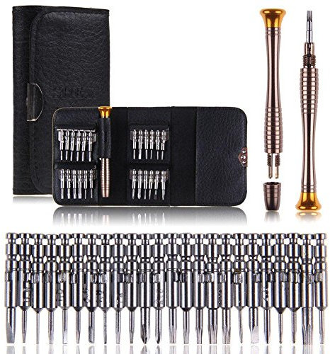 New 25 in 1 Precision Torx Schraubendreher Handy Reparatur Werkzeug-Set für iPhone Laptop Handy Elektronik