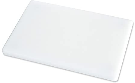 Tabla Cortar Polietileno 35x25x1,5 cm. Color Blanco