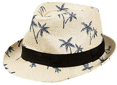 Boland 52158 - Sombrero de palmeras, tropicales, vacaciones, sombrero de sol, fiesta temática, carnaval