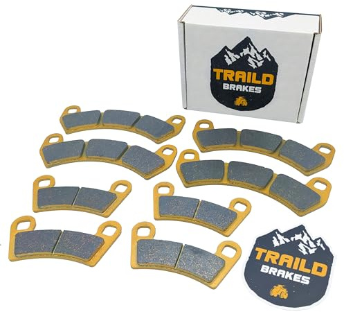Traild Polaris General XP 4 1000 2020-2026 Ceramic Brake Pad Set Full Vehicle Set Front and Rear