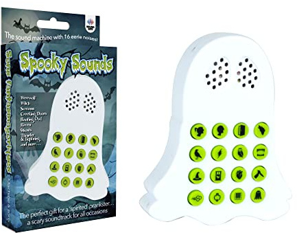 Funtime Gifts 10686 Spooky - Máquina de sonido electrónica, color blanco