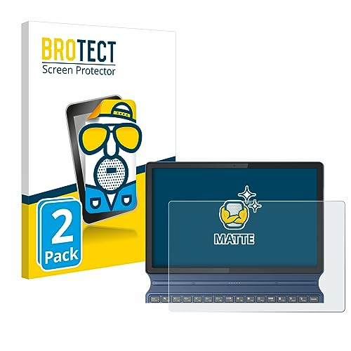 BROTECT Entspiegelungs-Schutzfolie für Lenovo IdeaPad Duet 3i Gen 8 11 (2 Stück) Matte Displayschutz-Folie, Anti-Reflex, Anti-Fingerprint