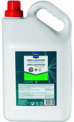 METRO PROFESSIONAL Abrillantador para Lavavajillas – 5 L · Pack 4 Unidades, Producto Profesional Hostelería