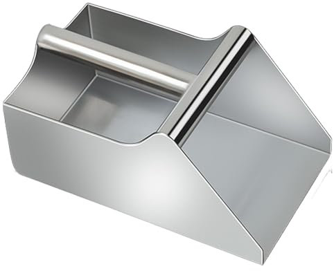 Kitchen Food Scoop - Stainless Steel Large Food Grain Scoop | 25x14.5x12cm Kitchen Rice Grain Scoop | Flour Scoop | Shovel Small Kitchen Utility Scoops for Bar Party