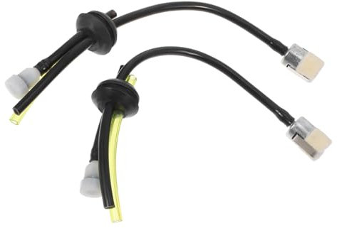 SEWOART 2stücke Multifunktions Kraftstoffleitung Kraftstoffleitungsrohr Für Kleine Motoren Flexible Gasleitung Mit Filter Für Außenbordmotoren Dirtbikes Und Rasentrimmer
