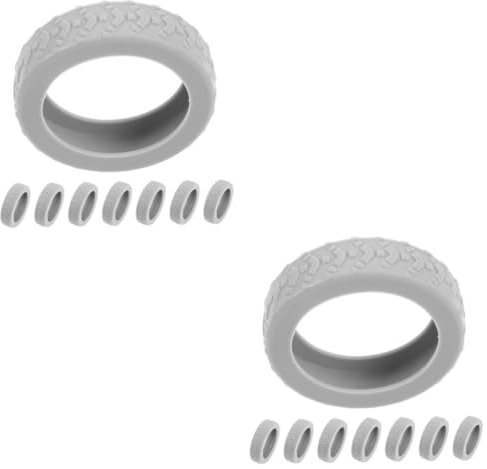 GALPADA 16pièces Housses De De Valise Silicone Pour Roulettes De Bagage Bruit Protection Durable Pour