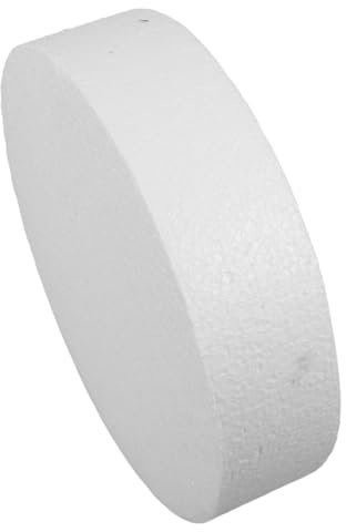 Toyvian Air Dry Cake Base Lightweight for Cake Adornment DIY Versatile Decorations