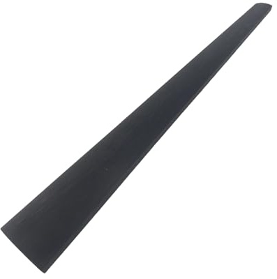 1 x 4/4 Cello Griffbrett Indonesien Ebenholz volle Größe Cello-Teile Zubehör (Ebonywood1)