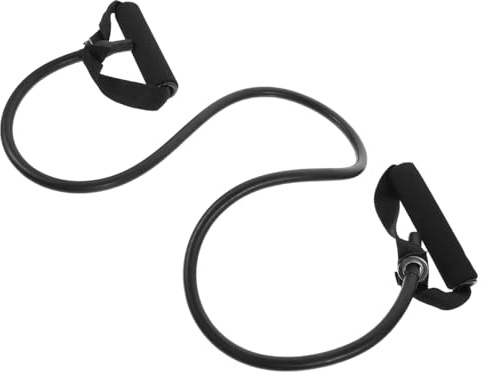 Anneome Bande De Résistance avec Poignées Et Ancre De Porte Corde Élastique en Latex pour Yoga Pilates Musculation Étirements Fitness À La Maison en Salle De Sport Et en Extérieur