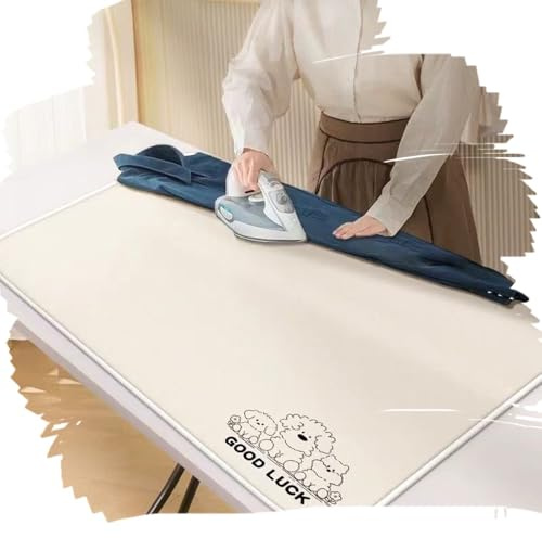 OPOLDBDMAC Bügelunterlage Für Tisch，Bügelmatte Hitzebeständig Dampfbügeleisen Geeignet，70x50cm 80x60cm 120x60cm rutschfeste Bügelmatte Für Tisch，Bügeldecke Zum Nähen(Pattern 10,60x80cm/23.6x31.4in)