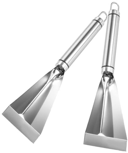 GETAJGHSD Coltello per Intaglio Frutta in Acciaio Inossidabile 2 Pezzi Bordo Incisivo e Finitura a Specchio per Cucina e Ristorante