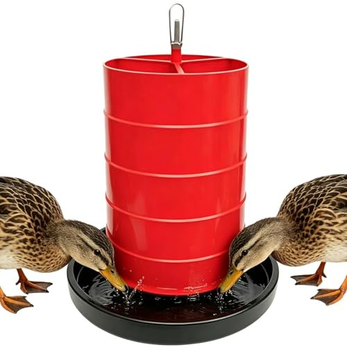 Abbeveratoio Polli | Secchio Portatile Multifunzione Da Abbeveraggio | Abbeveratoio Per Polli - Per Anatre, Bestiame, Utilizzo Esterno, Animali, Conigli, Capre, Abbeveraggio Ed Alimentazione.