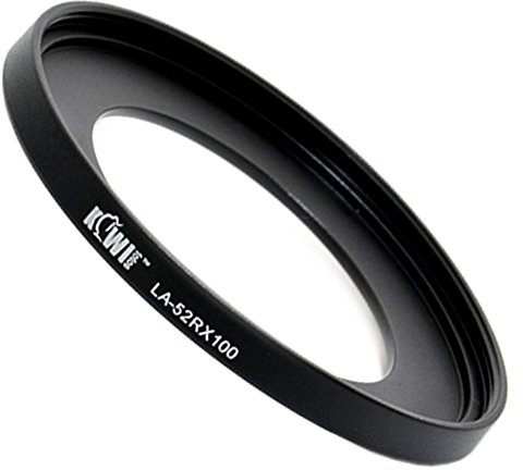 Kiwifotos Adattatore per Filtro Obiettivo, per Sony Cyber-Shot DSC-RX100VA, RX100V, RX100, RX100 II, RX100 IV, RX100 III e Obiettivo Nikon 1 Nikkor VR 10-30 mm f/3.5-5.6 PD Zoom
