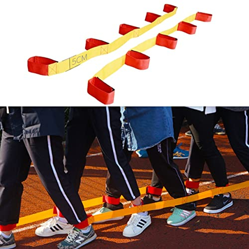 OFKPO Team Spiele Ausrüstung,Beine Race Band Set für Kinder und Erwachsene Party Games oder Sport Tag