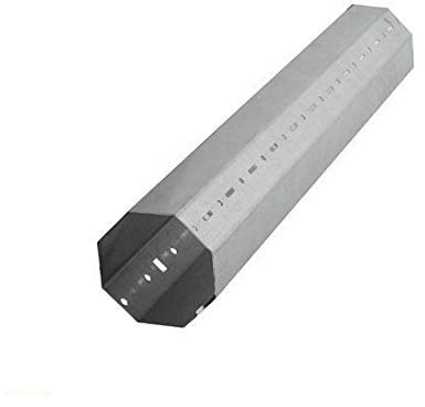 RULLO 1 MT 100 CM DA 60MM PER AVVOLGIBILE IN FERRO ZINCATO OTTAGONALE TAPPARELLE