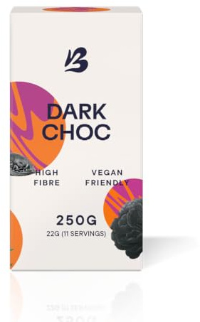 Blendsmiths Dark Chocolate 250g - Polvere di Cioccolato Fondente Ricco con Cacao Premium, Vegano e Senza Glutine (11 Porzioni)