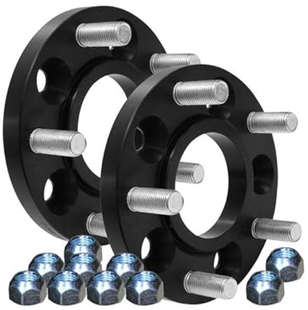 SCC Spurverbreiterungen Spurplatten 2x20mm 5x120-15224BWS kompatibel mit Tesla Model MODEL X