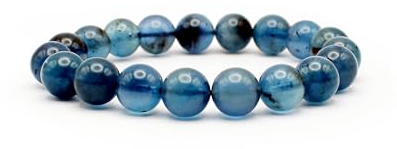 Aquamarin Armband 4mm facettiert | Naturfarben für innere Ruhe | Edelsteine aus Madagaskar | Handgefertigtes Perlenarmband aus Deutschland | Schmuck für Damen