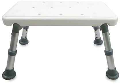Marche pied de douche à hauteur réglable, 3 positions - Bm Medical TD-60 - pieds Anti-dérapants