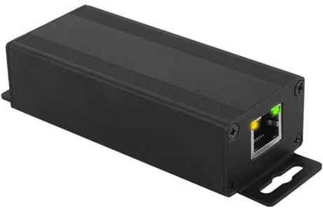Leehitech 90W High Power Output Gigabit USB C to RJ45 PoE++ Injector with 802.3af/at/bt Standard, 100M Ultra Long Distance Signal Extende and Power Supply for IP Camera/PoE Devices/CCTV