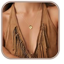 HAXIYA Western Cowgirl Hat Necklace for Women Gold Silver Dainty Bolo Tie Cowboy Necktie Accessories Small Charm Pendant Adjustable Long Chain Y Necklaces Trendy Country Jewelry Gifts