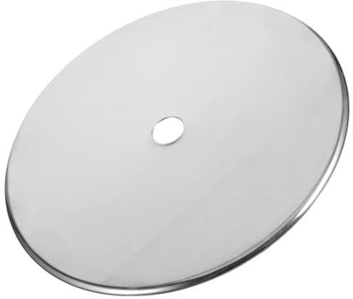 Anillo Difusor de Calor de Acero Inoxidable Plata 28, 5 Cm | Adaptador de Inducción para Olla Caliente, Uso Amplio, Limpieza Sencilla