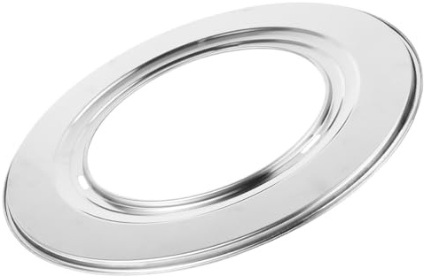Healeved 32Cm Stainless Steel Steamer Ring Insert for Steamer Cooking Rack Compatible with Wok Sturdy Steam Plate Holder for Vegetable and Meat Steaming