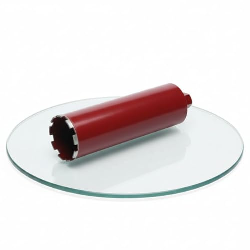 Mucola Diamantbohrkrone Kernbohrer für Beton Stahlbeton Ø 150 mm 400 mm Rot | Gelötete Diamantsegmente mit hoher Standzeit, saubere Kernbohrungen, für Kabel- und Lüftungsdurchführung, vibrationsarm