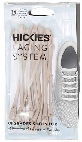 HICKIES Elastische Tie-Free Schuhbänder (2.0 Neu) - Taupe Tan