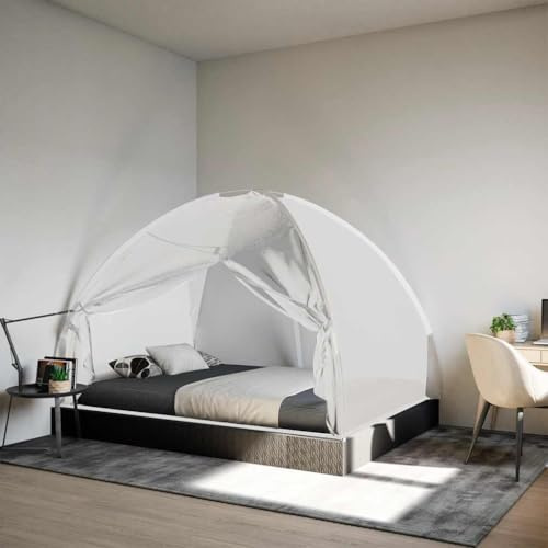 vidaXL Moustiquaire mongole avec Portes 220 Maille Blanc 200x150x140cm