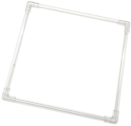 Anillo Flotante - PC, Soporte Para Plantas Flotante De 9,1x9,1x0,47 Pulgadas, Transparente | Corral De Plantas Acuáticas Antihundimiento De Fácil Montaje, Accesorio De Acuario Para Pecera, Estanque, H