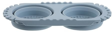 jojofuny Gobelet Pliable en Silicone Bleu, Seau Multifonction pour Lavage de Pinceaux Aquarelle et Peinture à L’huile, Nettoyeur Portable Compact, Accessoire pour Artistes et Ateliers