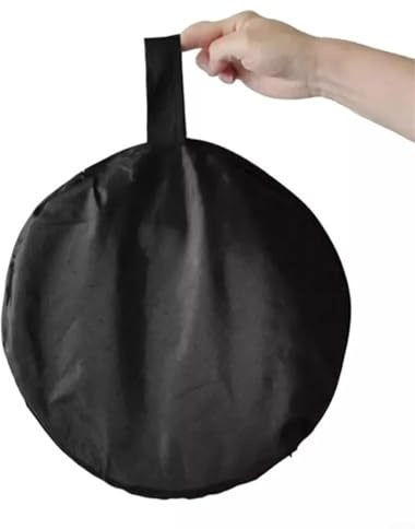 Panneau réflecteur pliable pour évaluation de carrosserie de voiture, motif rayé, design léger et portable, 70 cm, en plastique, facile à installer, comprend un sac de transport, une meilleure
