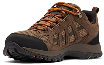 Columbia Redmond 3 Scarpe Da Trekking Basse da Uomo, Marrone (Saddle x Caramel), 44 EU