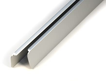 IHC 38mm 65cm Endleiste Winkelleiste Arbeitsplatte Küche Seiteleiste ohne Löcher links+rechts