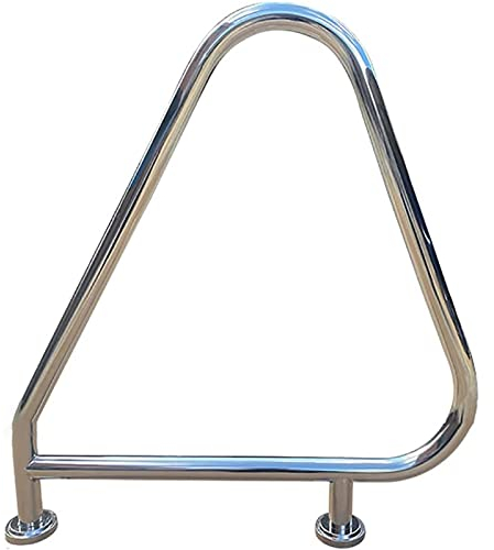 304 Edelstahl SchwimmbadgeläNder 81 X 90 cm, Schwimmbadhandlauf 35 X 32 Zoll, Pool-SicherheitsgeläNder Mit Allem ZubehöR FüR Boden Oder Stufen, Einfache Montage