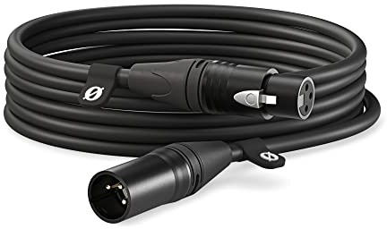 RØDE XLR-6 Hochwertiges XLR-Kabel (6 m, schwarz)