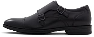 ALDO Men's Rupert Monk-Strap Loafer, Black, 10