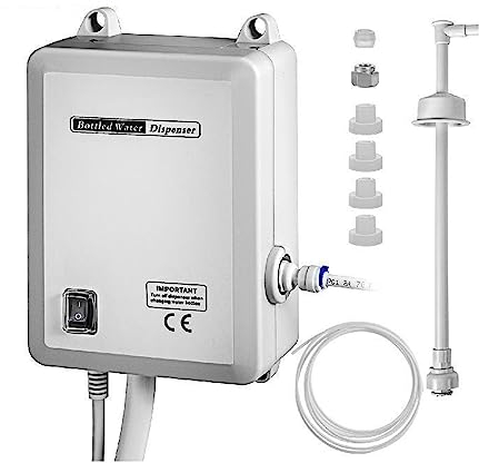 Pompe de distribution d'eau en bouteille, avec tuyau en PE 1 Gal/MIN 40 PSI for distributeur d'eau de machine à thé de café réfrigérateur machine à glaçons ( Color : Single Headed A , Size : 1 UK )