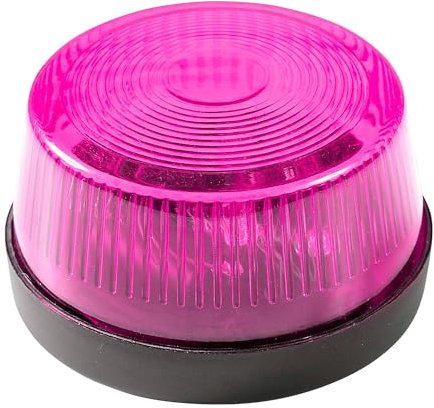 W WIDMANN MILANO Party Fashion – Gyrophare clignotant avec sirène, 7 x 4 cm, lumière bleue, police, pompiers, pour carnaval