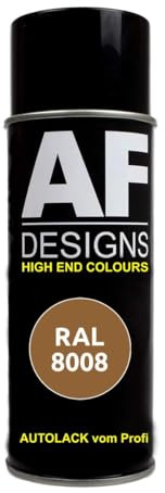 RAL8008 OLIVBRAUN - Spray de pintura mate para coche