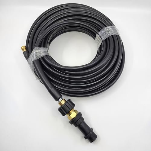 Tuyau de nettoyage Canalisation 20m avec connecteur Convient pour Karcher