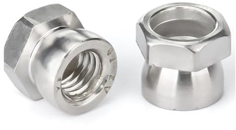 Écrou en acier inoxydable A2-70, cisaille antivol, sécurité par torsion M6 M8 M10 M12(1 Set)