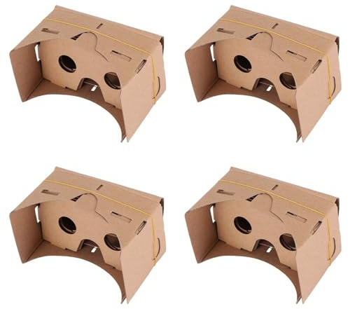 Remingtape 4 Satz 6 Brillenhartfaserplatte DIY 3D Vr der Virtuellen Realität für -Pappe
