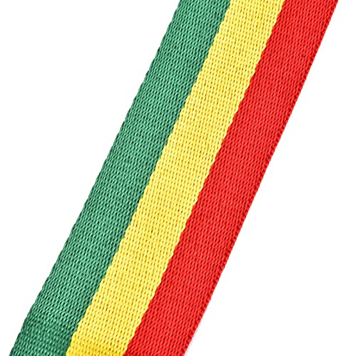 KIMISS Djembe-Gurt – Dreifarbiger Tragbarer Afrikanischer Hand-Schultergurt für Bühnenauftritte und Musikveranstaltungen